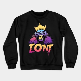 Crazy Cool Monkey Crewneck Sweatshirt